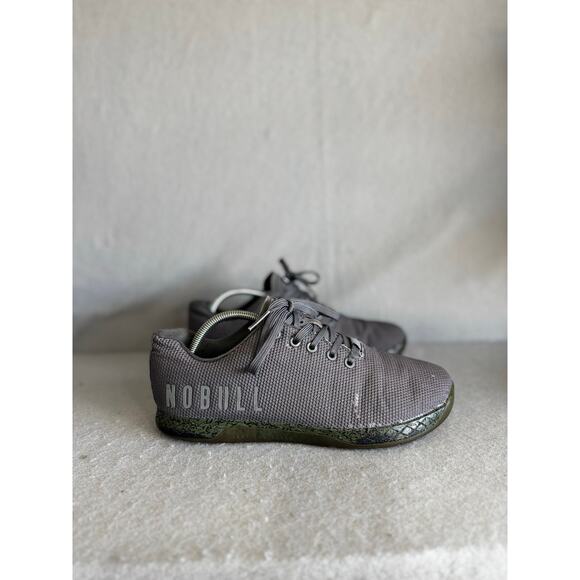 NOBULL Grey Superfabric Trainer CrossFit Shoes Men's Size 10 Women’s 11.5 - Picture 8 of 10